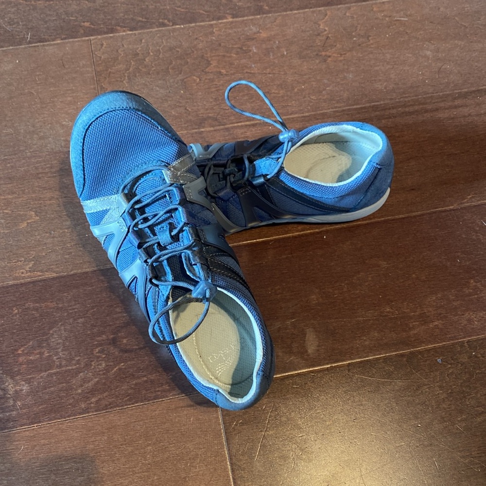 Dansko Henriette blue suede sneakers size 39 - Picture 4 of 8